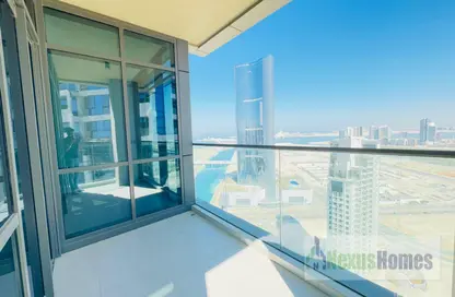 Apartment - 3 Bedrooms - 4 Bathrooms for rent in Canal Residence - Al Reem Island - Abu Dhabi