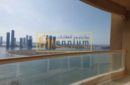 Apartment - 3 Bedrooms - 3 Bathrooms for rent in Robot Park Tower - Al Khan - Sharjah