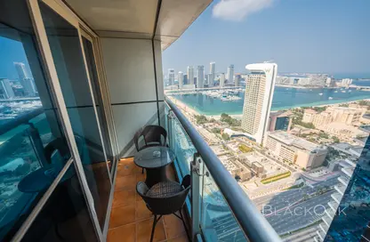 Apartment - 1 Bedroom - 2 Bathrooms for sale in Princess Tower - Dubai Marina - Dubai