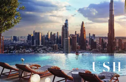 Apartment - 2 Bedrooms - 3 Bathrooms for sale in Tiger Sky Tower - Business Bay - Dubai