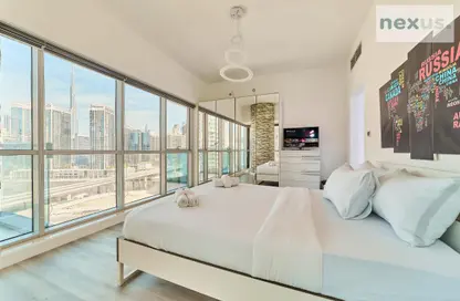 Apartment - 2 Bedrooms - 3 Bathrooms for rent in Safeer Tower 2 - Safeer Towers - Business Bay - Dubai