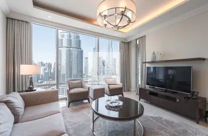 Apartment - 1 Bedroom - 2 Bathrooms for rent in The Address Residence Fountain Views 1 - The Address Residence Fountain Views - Downtown Dubai - Dubai