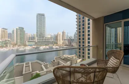 Apartment - 3 Bedrooms - 2 Bathrooms for rent in Shemara Tower - Marina Promenade - Dubai Marina - Dubai