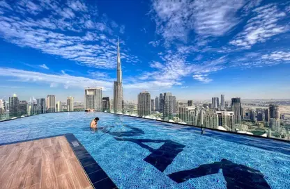 Apartment - 2 Bedrooms - 2 Bathrooms for rent in Paramount Tower Hotel  and  Residences - Business Bay - Dubai