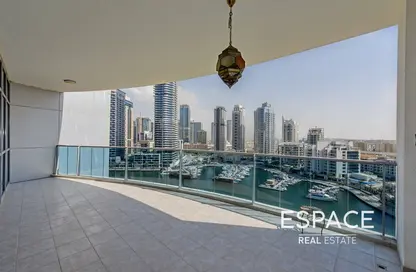 Apartment - 3 Bedrooms - 4 Bathrooms for rent in The Jewel Tower A - The Jewels - Dubai Marina - Dubai