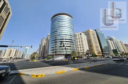 Office Space - Studio - 1 Bathroom for rent in Al Masaood Tower - Al Najda Street - Abu Dhabi