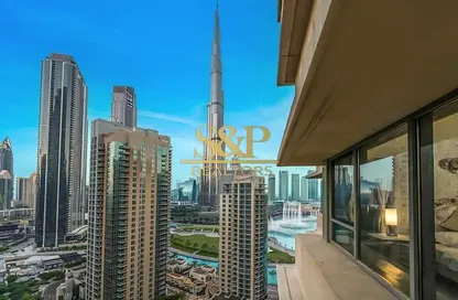 Apartment - 2 Bedrooms - 3 Bathrooms for rent in 29 Burj Boulevard Tower 2 - 29 Burj Boulevard - Downtown Dubai - Dubai