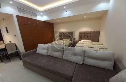 Room / Bedroom image for: Apartment - 1 Bathroom for rent in Ajman Corniche Residences - Ajman Corniche Road - Ajman, Image 1