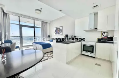 Apartment - Studio - 1 Bathroom for rent in Golf Promenade 2B - Golf Promenade - DAMAC Hills - Dubai