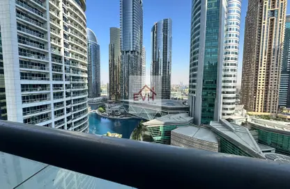 Apartment - 1 Bathroom for rent in Indigo Tower - JLT Cluster D - Jumeirah Lake Towers - Dubai