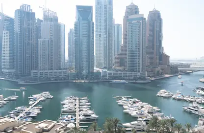 Apartment - 2 Bedrooms - 2 Bathrooms for rent in Al Mesk Tower - Emaar 6 Towers - Dubai Marina - Dubai