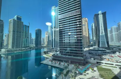 Office Space - Studio - 2 Bathrooms for rent in Dubai Star - JLT Cluster L - Jumeirah Lake Towers - Dubai