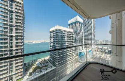 Apartment - 1 Bedroom - 1 Bathroom for rent in Marina Vista - EMAAR Beachfront - Dubai Harbour - Dubai