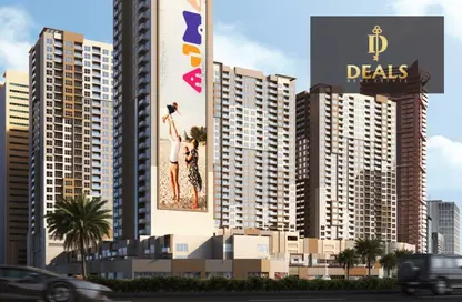 Apartment - 2 Bedrooms - 3 Bathrooms for sale in Ajman One Tower 2 - Ajman One - Ajman Downtown - Ajman