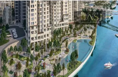 Apartment - 1 Bedroom - 1 Bathroom for sale in Rosewater Building 2 - Creek Beach - Dubai Creek Harbour (The Lagoons) - Dubai