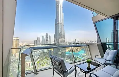 Apartment - 2 Bedrooms - 2 Bathrooms for rent in Burj Vista 1 - Burj Vista - Downtown Dubai - Dubai