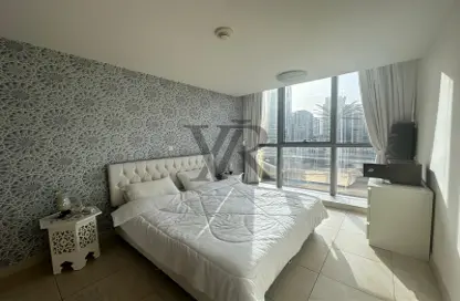 شقة - غرفة نوم - 1 حمام للايجار في جلوبال ليك فيو - (JLT) مجمع E - أبراج بحيرة الجميرا - دبي