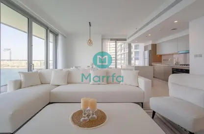 Apartment - 3 Bedrooms - 3 Bathrooms for rent in Beach Isle - EMAAR Beachfront - Dubai Harbour - Dubai