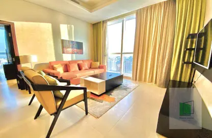 Apartment - 1 Bedroom - 2 Bathrooms for rent in Al Jowhara Tower - Corniche Road - Abu Dhabi