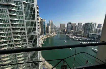 Apartment - 2 Bedrooms - 3 Bathrooms for rent in Marina Wharf 1 - Marina Wharf - Dubai Marina - Dubai