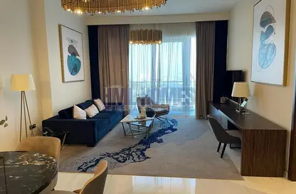 صورة لـ غرفة المعيشة شقة - 2 غرف نوم - 2 حمامات للبيع في فندق وأجنحة أفاني بالم فيو - مدينة دبي الإعلامية - دبي ، صورة رقم 1
