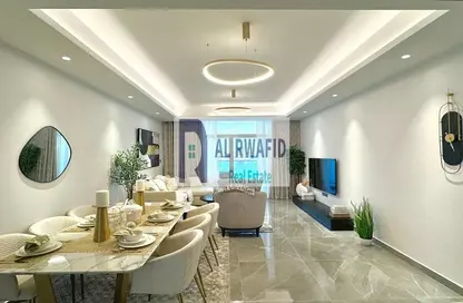 Apartment - 3 Bedrooms - 3 Bathrooms for sale in Ajman Creek Towers - Al Rashidiya 1 - Al Rashidiya - Ajman