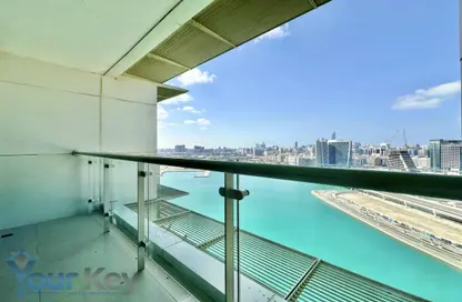 Apartment - 3 Bedrooms - 4 Bathrooms for rent in Tala Tower - Marina Square - Al Reem Island - Abu Dhabi