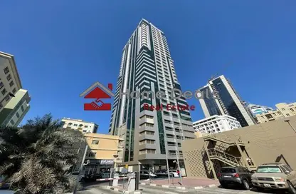 Apartment - 1 Bedroom - 2 Bathrooms for rent in Al Ferasa Tower - Al Majaz 1 - Al Majaz - Sharjah