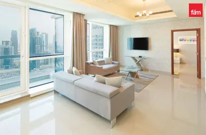 Apartment - 2 Bedrooms - 3 Bathrooms for rent in Barcelo Residences - Dubai Marina - Dubai