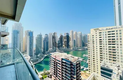 Apartment - 2 Bedrooms - 3 Bathrooms for rent in The Waves Tower A - The Waves - Dubai Marina - Dubai