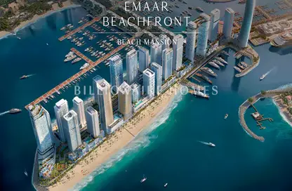 Apartment - 3 Bedrooms - 4 Bathrooms for sale in Beach Mansion - EMAAR Beachfront - Dubai Harbour - Dubai