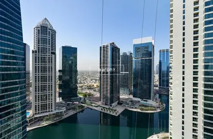 Apartment - 1 Bedroom - 1 Bathroom for rent in Jumeirah Bay X1 - JLT Cluster X - Jumeirah Lake Towers - Dubai