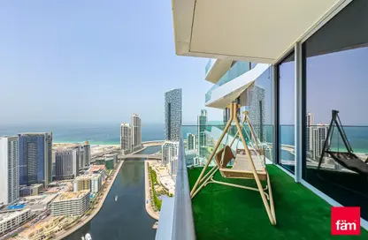 Apartment - 3 Bedrooms - 4 Bathrooms for rent in Stella Maris - Dubai Marina - Dubai