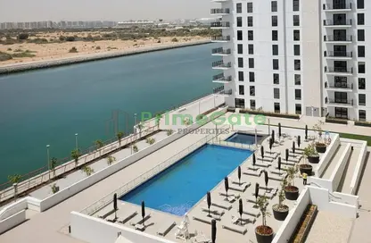 Apartment - Studio - 1 Bathroom for rent in Waters Edge - Yas Island - Abu Dhabi