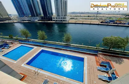 شقة - 2 غرف نوم - 2 حمامات للايجار في ماجيستك تاور - شارع الابراج - الخليج التجاري - دبي