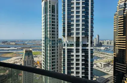 Apartment - 3 Bedrooms - 4 Bathrooms for rent in Skyview Tower - Dubai Marina - Dubai