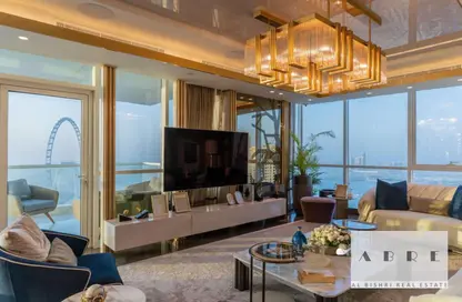 Penthouse - 4 Bedrooms - 4 Bathrooms for sale in Al Bateen Residences - Jumeirah Beach Residence - Dubai