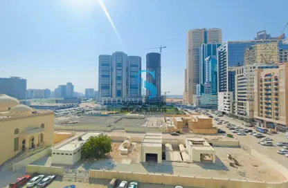 Apartment - 1 Bedroom - 2 Bathrooms for rent in Rasheed Tower 4 - Al Taawun - Sharjah