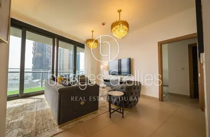 شقة - غرفة نوم - 2 حمامات للايجار في برج فيستا 2 - برج فيستا - دبي وسط المدينة - دبي