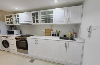 Kitchen image for: Apartment - 1 Bathroom for rent in Pacific Bora Bora - Pacific - Al Marjan Island - Ras Al Khaimah, Image 1