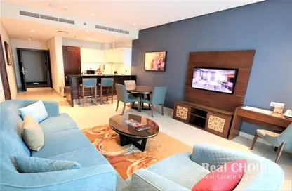 Hotel  and  Hotel Apartment - 1 Bedroom - 2 Bathrooms for rent in Royal Continental Suites - Business Bay - Dubai