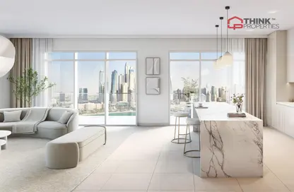 Apartment - 1 Bedroom - 1 Bathroom for sale in Beach Mansion - EMAAR Beachfront - Dubai Harbour - Dubai