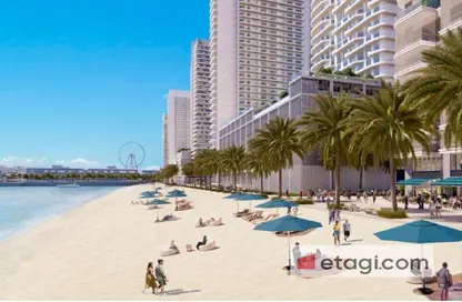 Apartment - 2 Bedrooms - 2 Bathrooms for sale in Beachgate by Address - EMAAR Beachfront - Dubai Harbour - Dubai