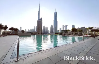 Apartment - 2 Bedrooms - 2 Bathrooms for rent in Downtown Views II Tower 1 - Downtown Views II - Downtown Dubai - Dubai