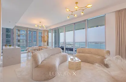 Apartment - 3 Bedrooms - 3 Bathrooms for sale in Beach Isle - EMAAR Beachfront - Dubai Harbour - Dubai