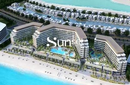 Apartment - 1 Bedroom - 2 Bathrooms for sale in Delphine Beach Residences - Siniyah Island - Umm Al Quwain Marina - Umm Al Quwain