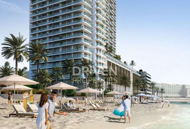 Apartment - 3 Bedrooms - 3 Bathrooms for sale in Beachgate by Address - EMAAR Beachfront - Dubai Harbour - Dubai