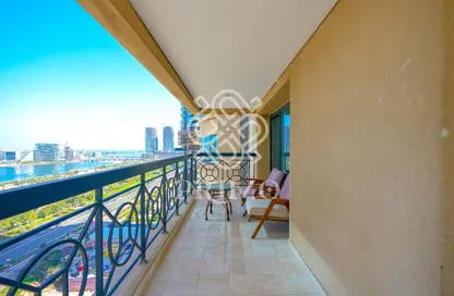 Apartment - 3 Bedrooms - 4 Bathrooms for sale in Al Seef Tower - Dubai Marina - Dubai