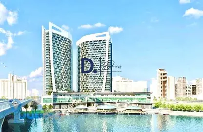 Apartment - 2 Bedrooms - 4 Bathrooms for rent in Water Front Tower B - Waterfront Residential Towers - Tourist Club Area - Abu Dhabi