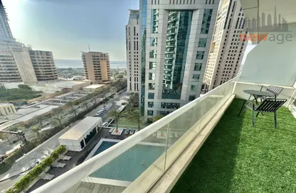 Apartment - 1 Bedroom - 2 Bathrooms for rent in Botanica Tower - Dubai Marina - Dubai